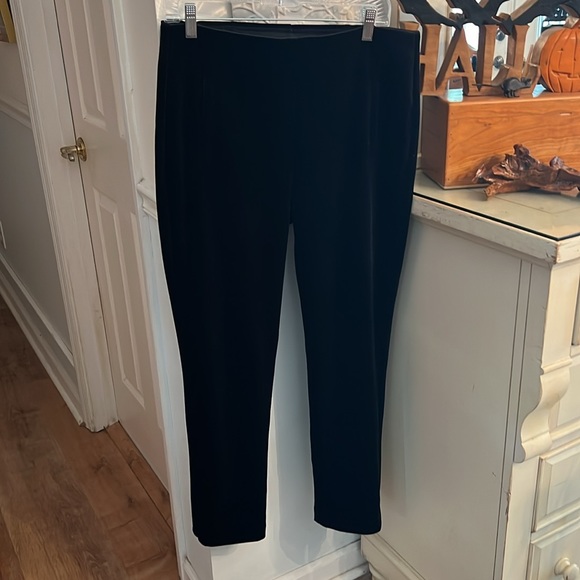 Chico’s Velvet Pull On Pants EEEUC - Picture 2 of 11